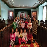 Estudiantes del C.E.I.P. Nuestra Señora de la Vega visitan las dependencias municipales