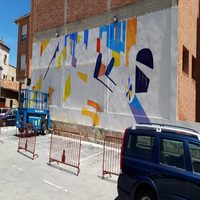 Nuevo mural en la zona de La Magdalena