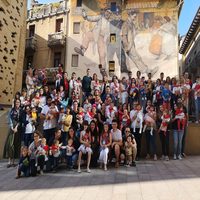 MI PRIMER PAÑUELO DE FIESTAS, nuevos jarreros que empiezan a sentir las fiestas patronales