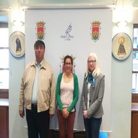 Laura Rivado se ha reunido con los representantes de la ONCE en La Rioja para continuar la