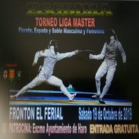 La Liga Máster de Esgrima, el sábado en Haro