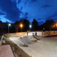 Un talud de hormigón completa el skatepark de Haro