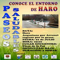 Este domingo se retoman los Paseos Saludables