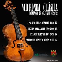 Este domingo se desarrolla la VIII Ronda Clásica de Música de Haro