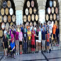 Alrededor de 50 personas participan en los Paseos Saludables de Haro