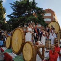 Las calles de Haro se tiñen de colores en el Desfile de Carrozas