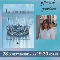 Marta Eguiluz Alaminos presenta “La Corona de Cristal”