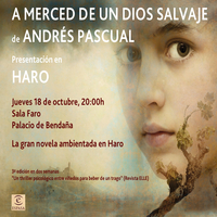 Andrés Pascual presenta su novela ambientada en Haro