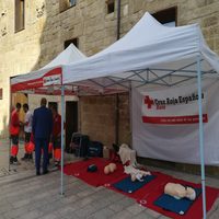 Leopoldo García valora “muy positivamente” la labor de Cruz Roja en Haro