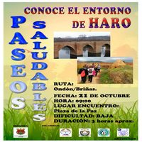 Nueva edición de los Paseos Saludables de Haro