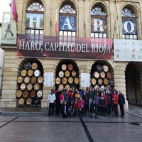 Decenas de personas participan en la última edición de los Paseos Saludables de Haro