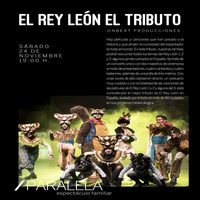 El Tributo a “El Rey León” llega a Haro de la mano del Certamen de Teatro Garnacha de Rioj