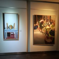 Lorena Conde y Ángela Fernández inauguran la nueva exposición del Museo del Torreón