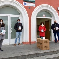 El Ayuntamiento reparte 1.500 mascarillas a los centros educativos de Haro