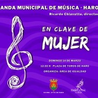 “En Clave de Mujer” la nueva actuación de la Banda Municipal de Música de Haro