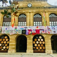 Un vídeo institucional y una almazuela reivindicativa en la celebración del 8M