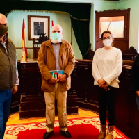 El Ayuntamiento de Haro recibe al delegado del pueblo saharaui en La Rioja