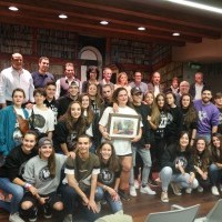La corporación recibe a los alumnos de Harteraphia tras su éxito en el Rock da House