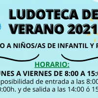 Este lunes 17 de mayo se abre la preinscripción de la Ludoteca de Verano