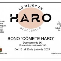 Hoy comienza la campaña de apoyo a la hostelería “Cómete Haro”