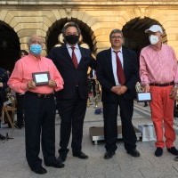 La Banda Municipal de Música de Haro homenajea a Luis Fernández y Pedro Rosales