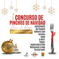 Arranca el concurso de pinchos de Navidad “Lo Mejor de Haro”
