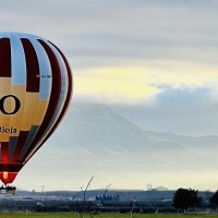 Primer vuelo del globo “Haro Capital del Rioja”