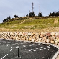 Más de 100 alumnos participan en la forestación del cerro de Santa Lucía