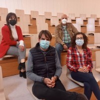 Haro dota de mobiliario al edificio María Díaz