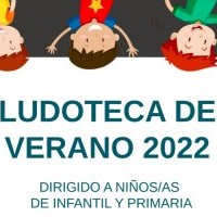 El 23 de mayo se abre la preinscripción de la Ludoteca de Verano