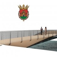 La pasarela sobre el río Tirón estará lista para primavera de 2023
