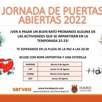 Jornadas de Puertas Abiertas de las Instalaciones Deportivas