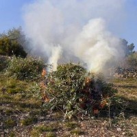 Suspendidos los permisos de quema de restos agrícolas 