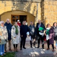 Laura Rivado y Pablo Rubio visitan las obras del nuevo Punto de Encuentro Familiar de Haro