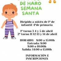 Haro pone en marcha el programa “Semana Santa en la Ludoteca”