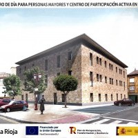 Concha Andreu y Laura Rivado presentan el nuevo Centro de Día y de Participación Activa de Haro