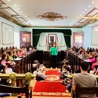 Escolares de Haro visitan el Ayuntamiento de su ciudad