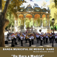 “De Haro a Madrid”: Concierto de San Isidro por la Banda Municipal de Música de Haro
