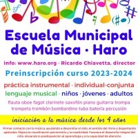 Apertura del plazo de preinscripciones del nuevo curso de la Escuela Municipal de Música