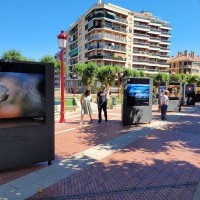 La exposición itinerante Naturaleza de la Rioja, en los Jardines de la Vega