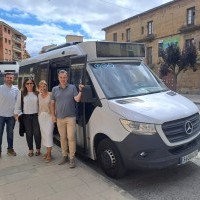 Viaje piloto del autobús urbano