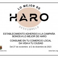 Bonos comercio “Lo Mejor de Haro” Otoño 2023