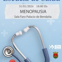 El miércoles 31 de enero abordaremos el tema de la menopausia. 