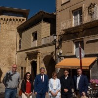 El Consejero de Cultura y la Nueva Directora del Museo de La Rioja Visitan El Torreón