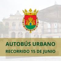 El autobús urbano no realizará su habitual parada en el aparcamiento de El Barrio de la Estación