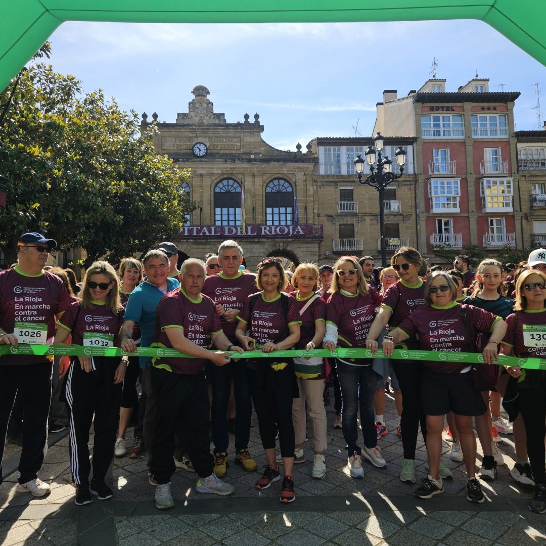 II Marcha Haro - Anguciana contra el cáncer