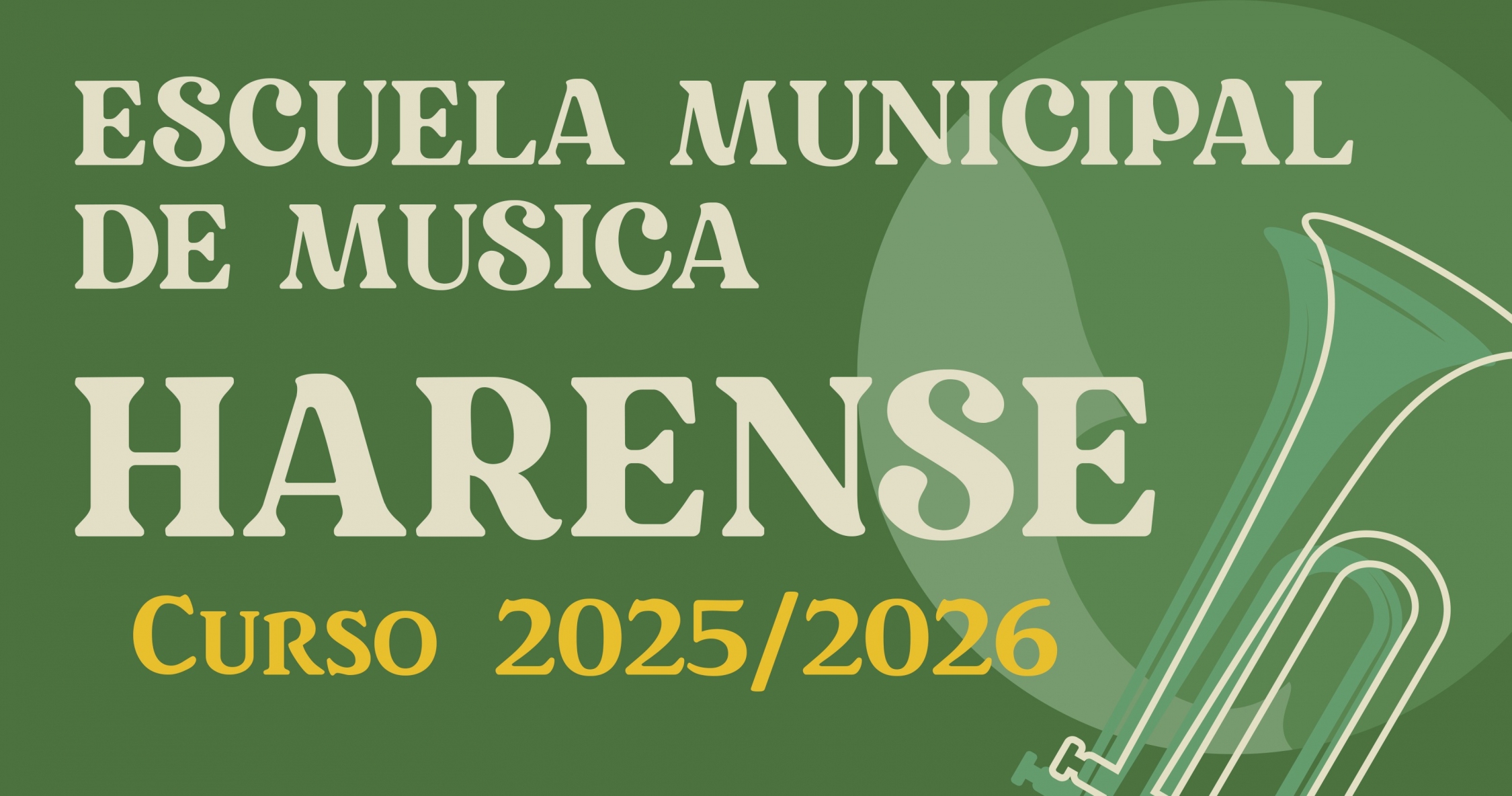 La Escuela Municipal de Música Harense abre su periodo de preinscripción el 8 de agosto