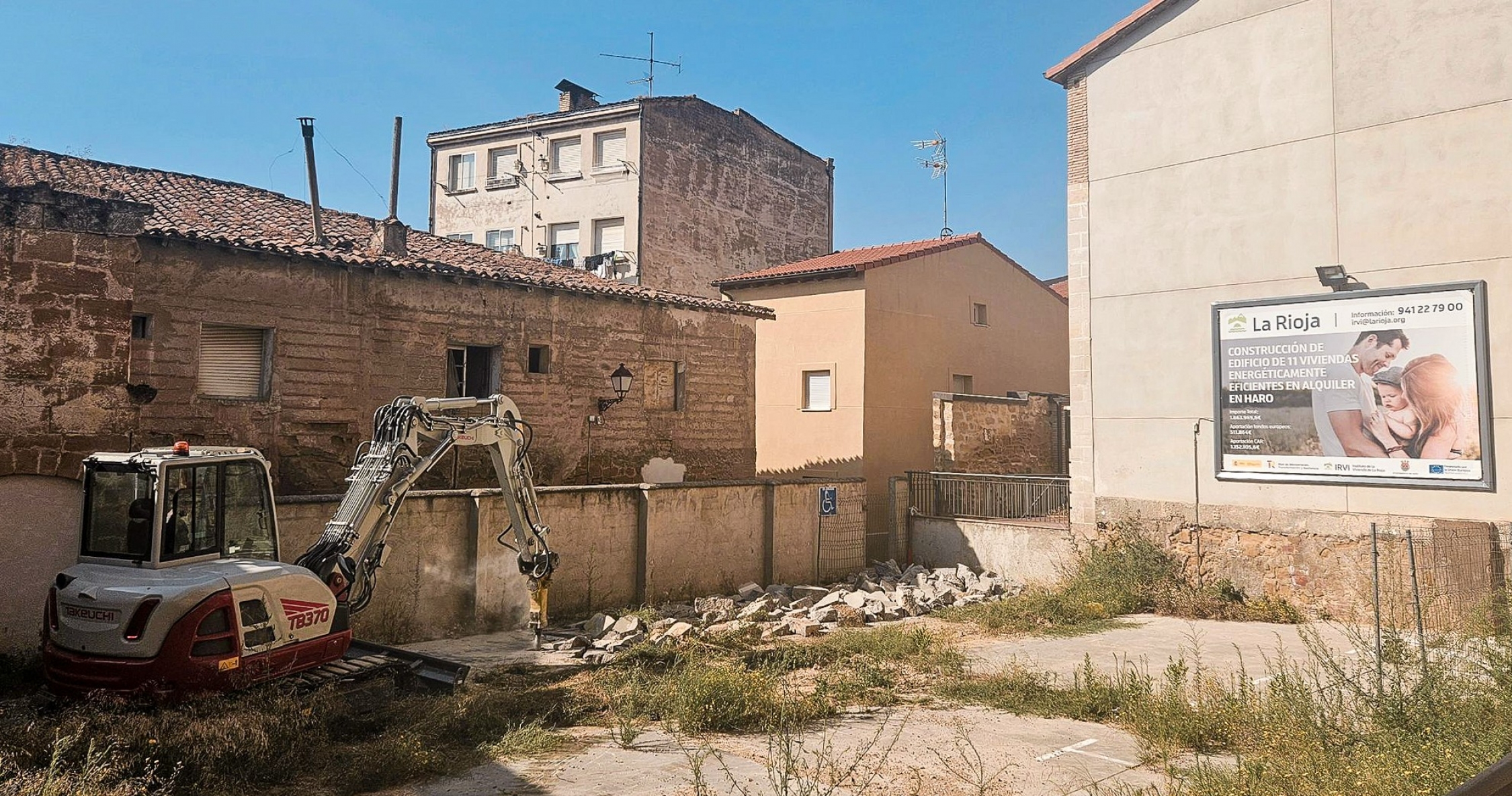 Arrancan las obras de construcción de 11 viviendas de alquiler asequible en la calle Santiago
