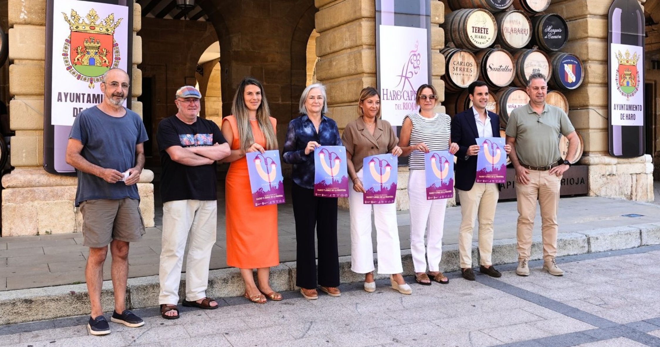 Presentación de los actos con motivo del Hermanamiento de Haro con Jerez de la Frontera
