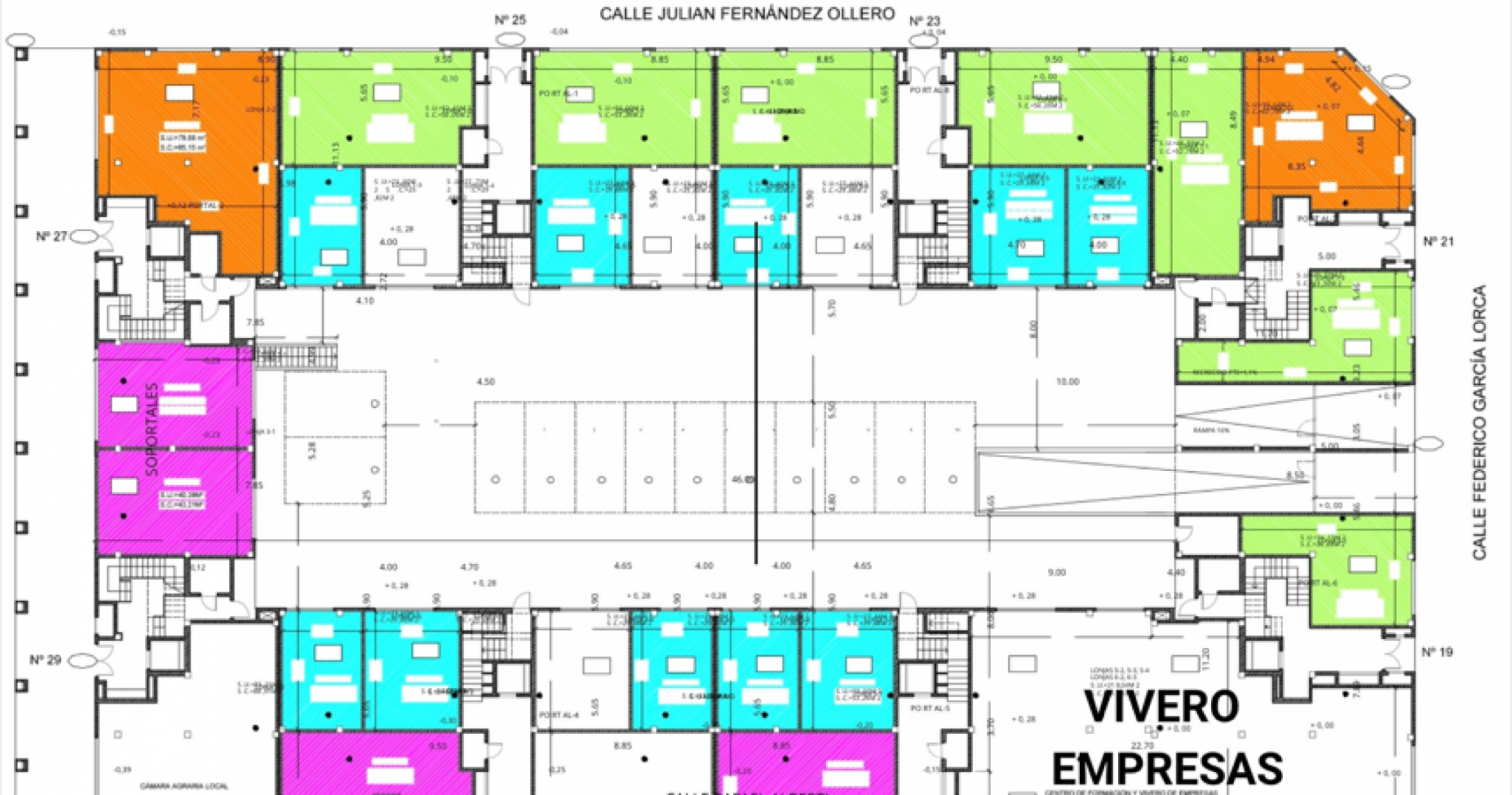 El Ayuntamiento de Haro pone a la venta 23 lonjas sitas en Fernández Ollero, Rafael Alberti y Federico García Lorca